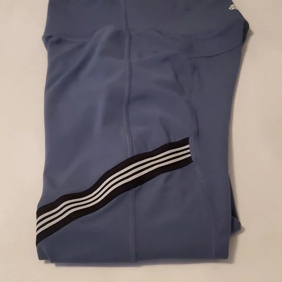 Adidas climalite leggings. Womens size small. Dark Gray. Gently worn. - Picture 3 of 6